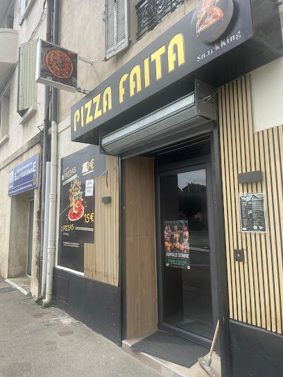 Pizza de pizza faïta à Nîmes